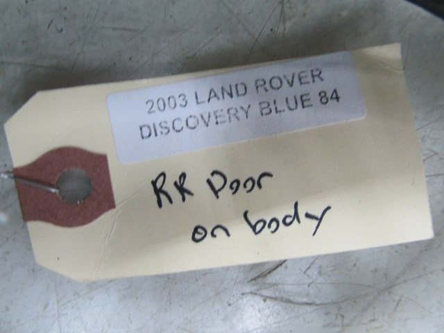 2003-2004 LAND ROVER DISCOVERY OEM RIGHT REAR DOOR BODY WEATHER STRIP SEAL 