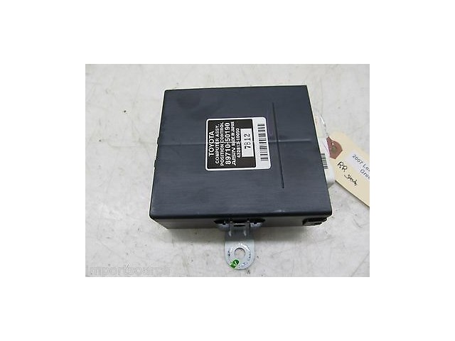 2007-2009 LEXUS LS460L XF40 OEM RIGHT REAR SEAT POSITION CONTROL COMPUTER 