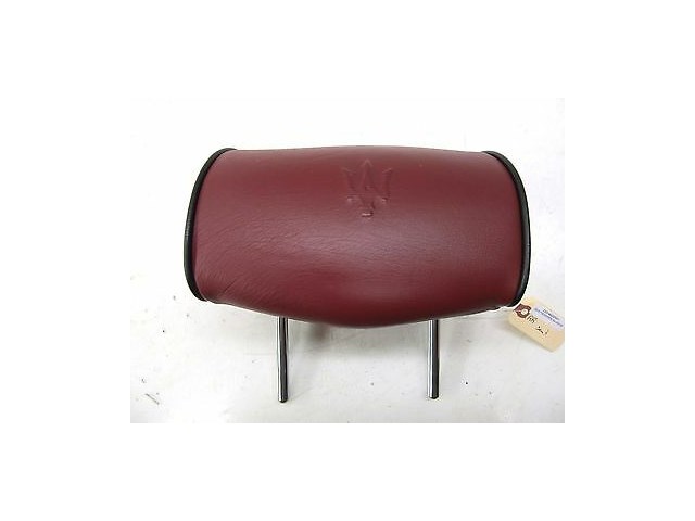 2004-2008 MASERATI QUATTROPORTE M139 OEM RIGHT REAR SEAT HEADREST CUSHION RED