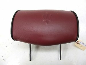 2004-2008 MASERATI QUATTROPORTE M139 OEM RIGHT REAR SEAT HEADREST CUSHION RED