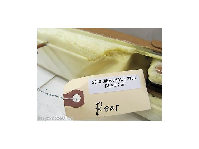2010-2013 MERCEDES E350 W212 OEM REAR SEAT FILLER STRIP SAFETY HOOK COVERS
