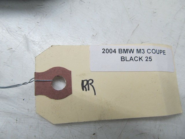 2002-2006 BMW M3 E46 COUPE OEM RIGHT REAR SEAT LOCK LATCH 