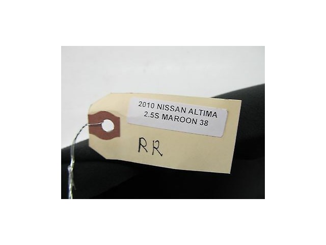 2007-2012 NISSAN ALTIMA SEDAN L32A OEM RIGHT REAR SEAT BOLSTER CHARCOAL CLOTH