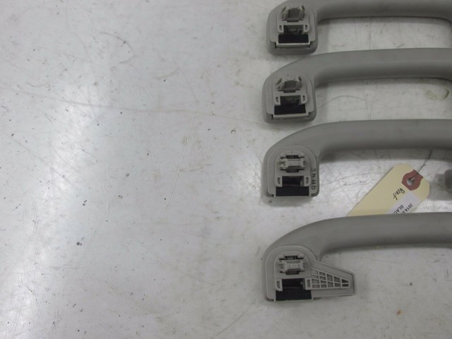 2014-2016 INFINITI Q50 OEM ROOF GRAB HANDLES SET OF 4 GRAY