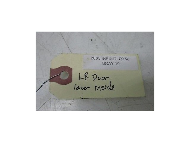 2004-2007 INFINITI QX56 OEM LEFT REAR LOWER INNER DOOR WEATHER STRIP  