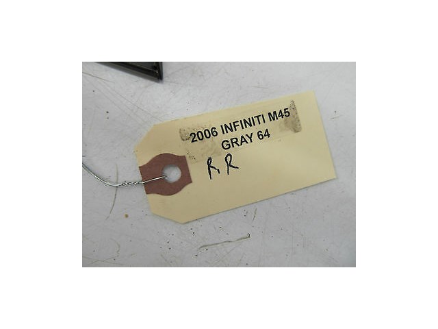 2006-2009 INFINITI M45 M35 OEM RIGHT REAR EXTERIOR WINDOW TRIM WEATHER STRIP