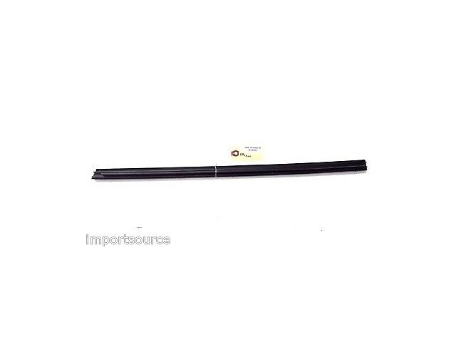 2009-2011 JAGUAR XF OEM RIGHT REAR INTERIOR DOOR WINDOW GLASS WEATHER STRIP