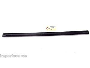 2009-2011 JAGUAR XF OEM RIGHT REAR INTERIOR DOOR WINDOW GLASS WEATHER STRIP