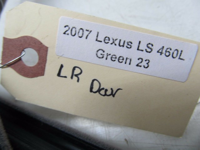 2007-2009 LEXUS LS460L XF40 OEM LEFT REAR DRIVER SIDE DOOR WEATHER STRIP SEAL