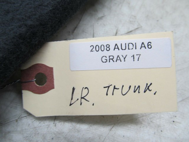2005-2008 AUDI A6 C6 OEM LEFT REAR TRUNK STORAGE LID COVER 