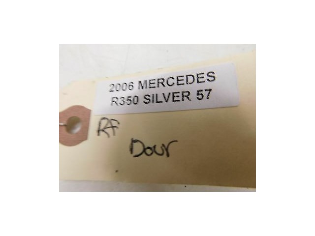 2006-2009 MERCEDES R350 W251 OEM RIGHT FRONT INTERIOR DOOR GRAB HANDLE LEATHER