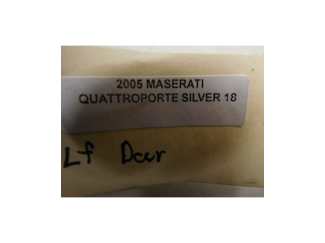 2004-2008 MASERATI QUATTROPORTE M139 OEM LEFT FRONT DRIVER DOOR WEATHER STRIP