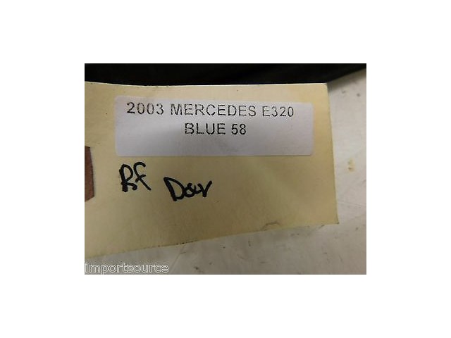 2003-2006 MERCEDES E320 W211 OEM RIGHT FRONT DOOR WINDOW WEATHER STRIP MOLDING