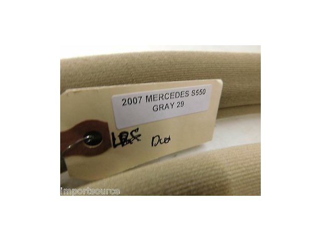 2007-2009 MERCEDES S550 W221 OEM LEFT FRONT DRIVER DOOR WEATHER STRIP SEAL