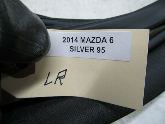 2013-2017 MAZDA 6 OEM LEFT REAR DOOR ON BODY WEATHER STRIP SEAL 