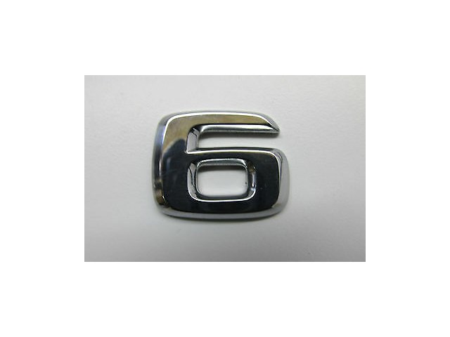 2004-2006 MERCEDES BENZ SL600 R230 OEM TRUNK LID SL600 CHROME EMBLEM