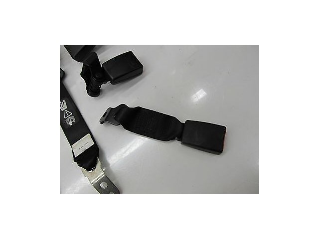 2008-2010 BMW 535 528 E60 OEM REAR SEAT BELT/ SEAT BELT BUCKLE SET BLACK COLOR