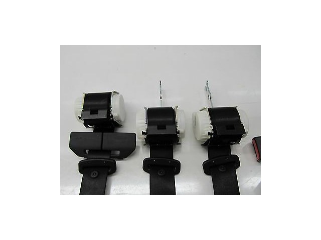2008-2010 BMW 535 528 E60 OEM REAR SEAT BELT/ SEAT BELT BUCKLE SET BLACK COLOR