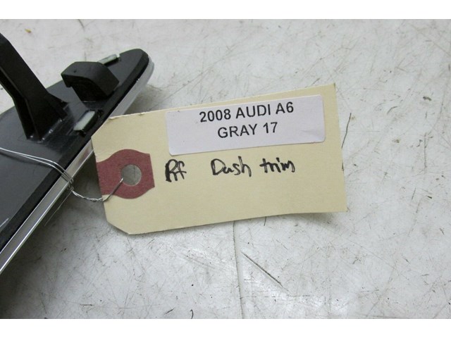 2005-2008 AUDI A6 C6 OEM RIGHT FRONT PASSENGER SIDE DASH WOOD GRAIN TRIM 