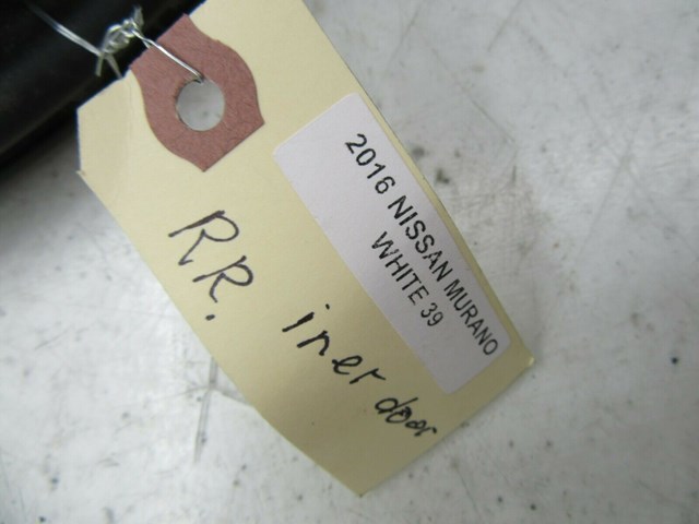 2015-2019 NISSAN MURANO OEM RIGHT REAR PASS SIDE DOOR WEATHER STRIP INNER SEAL