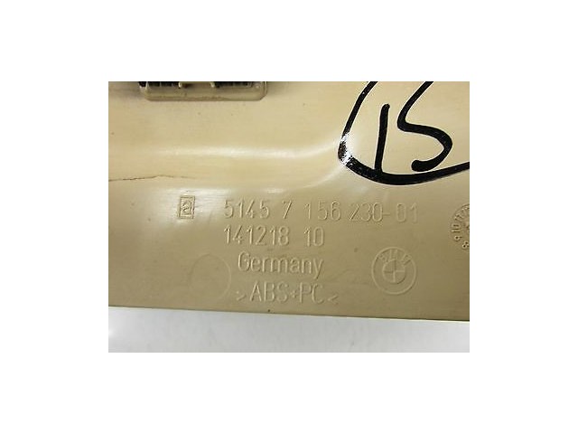 2006-2007 BMW 530I E60 OEM RIGHT FRONT UNDER DASH KNEE PANEL TRIM 51457156230