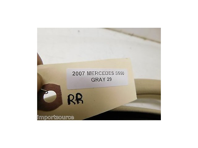 2007-2009 MERCEDES S550 W221 OEM RIGHT REAR PASSENGER DOOR WEATHER STRIP SEAL