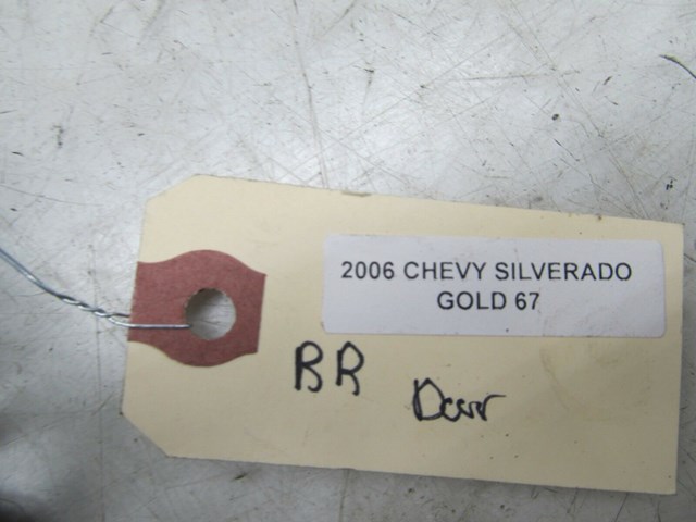 2003-2007 CHEVY SILVERADO OEM RIGHT REAR DOOR WEATHER STRIP 