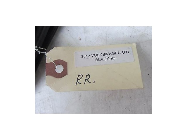 2008-2013 VOLKSWAGEN GTI MK6 OEM RIGHT REAR DOOR WEATHER STRIP