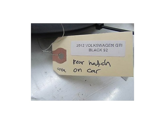 2008-2013 VOLKSWAGEN GTI MK6 OEM REAR HATCH AREA WEATHER STRIP