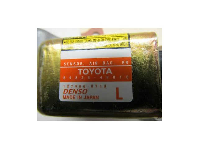 2004-2006 LEXUS RX330 XU30 OEM LEFT REAR PASSENGER SRS CRASH SENSOR 89833-48010