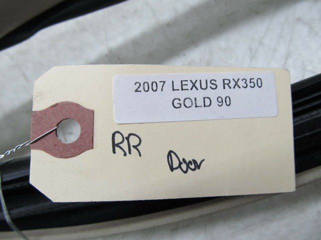  2004-2009 LEXUS RX350 RX330 OEM RIGHT REAR WEATHER STRIP SEAL 