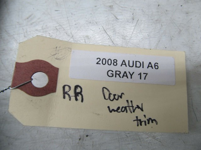 2005-2008 AUDI A6 C6 OEM RIGHT REAR DOOR WEATHER STRIP SEAL 