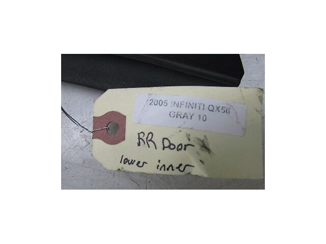 2004-2007 INFINITI QX56 OEM RIGHT REAR LOWER INNER DOOR WEATHER STRIP 