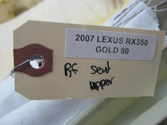 2004-2009 LEXUS RX350 RX330 OEM RIGHT FRONT UPPER SEAT CUSHION 