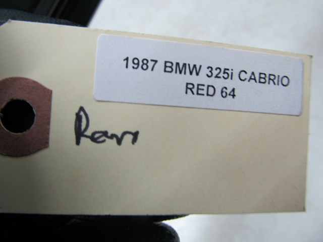 1985-1991 BMW 325i CABRIO E30 OEM REAR GRILLE TRIM 1932802