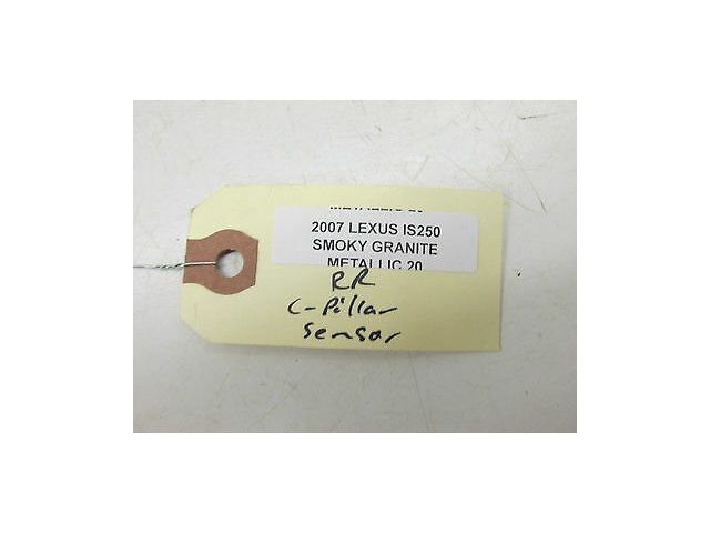 2006-2008 LEXUS IS250 XE20 OEM RIGHT REAR C PILLAR SRS CRASH / IMPACT SENSOR