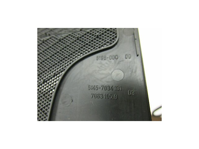 2008-2010 BMW 535xi 528 E60 OEM CENTER DASHBOARD DASH SPEAKER GRILLE COVER