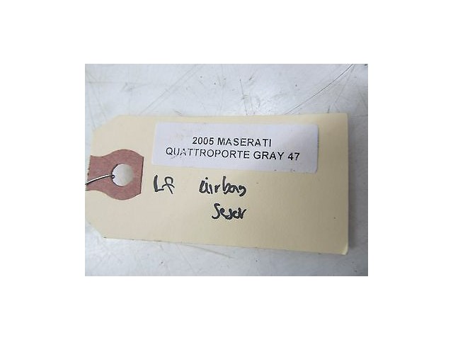 2004-2008 MASERATI QUATTROPORTE M139 OEM LEFT FRONT AIRBAG CRASH IMPACT SENSOR