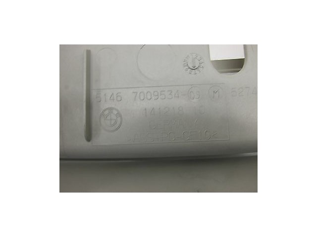 2004-2005 BMW 645CI E63 OEM REAR DECKLID DECK LID AIR VENT GRILLE COVER TRIM