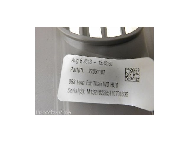 2013-2015 GMC ACADIA OEM FRONT DASH WINDSHIELD AIR VENT GRILLE TRIM 