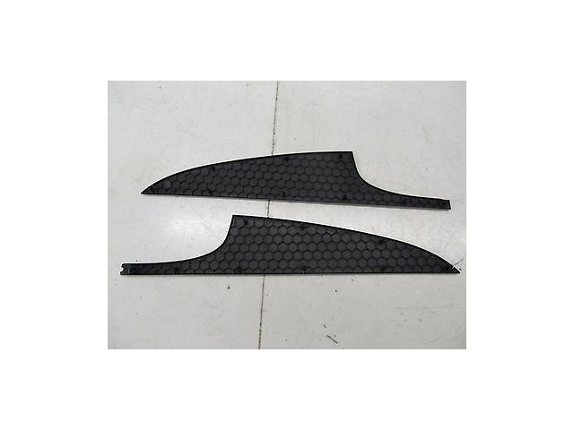 2004-2008 MASERATI QUATTROPORTE M139 OEM REAR DECK LID SPEAKER GRILLE COVER SET