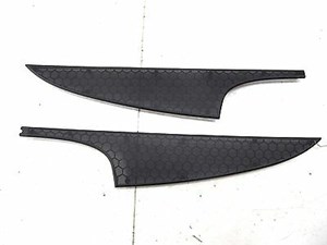 2004-2008 MASERATI QUATTROPORTE M139 OEM REAR DECK LID SPEAKER GRILLE COVER SET