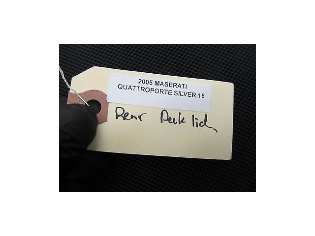 2004-2008 MASERATI QUATTROPORTE M139 OEM REAR DECK LID SPEAKER GRILLE COVER