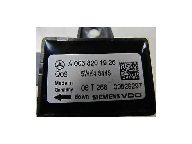 2007-2009 MERCEDES S600 W221 OEM RIGHT REAR DOOR AIRBAG CRASH IMPACT SENSOR 