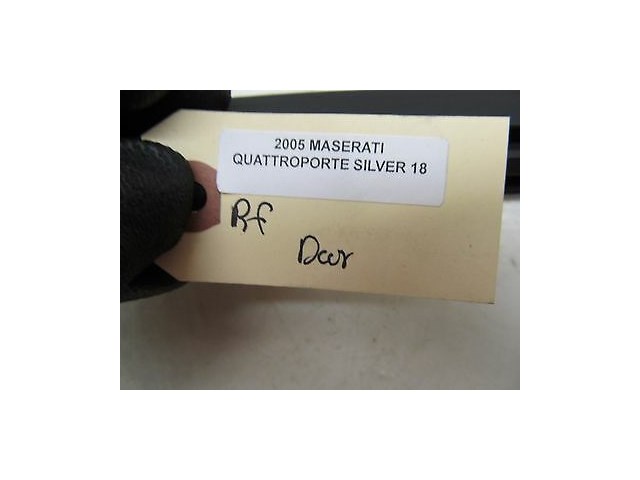 2004-2008 MASERATI QUATTROPORTE M139 OEM RIGHT FRONT INNER WINDOW WEATHER STRIP