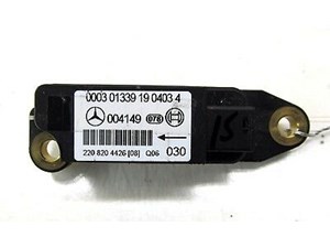 2003-2006 MERCEDES BENZ SL500R R230 OEM RIGHT REAR AIRBAG CRASH IMPACT SENSOR 