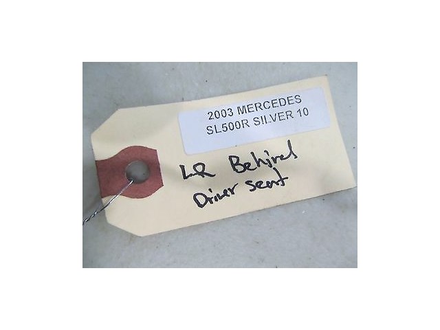 2003-2006 MERCEDES BENZ SL500R R230 OEM LEFT REAR AIRBAG CRASH IMPACT SENSOR 