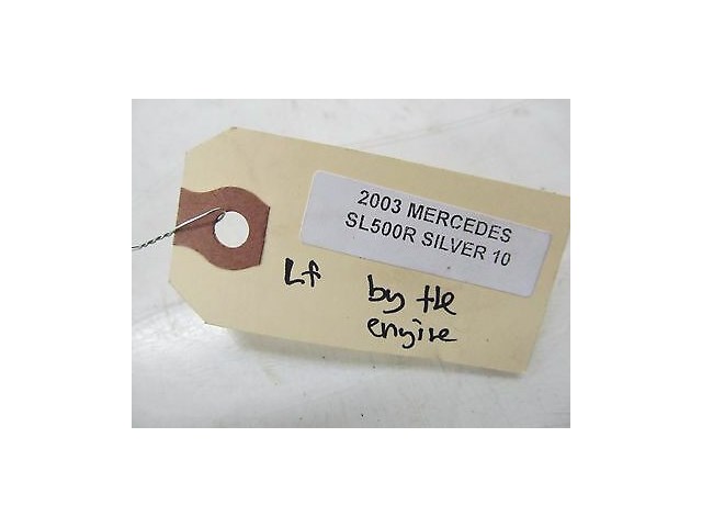 2003-2006 MERCEDES BENZ SL500R R230 OEM L. FRONT ENGINE BAY AIRBAG IMPACT SENSOR