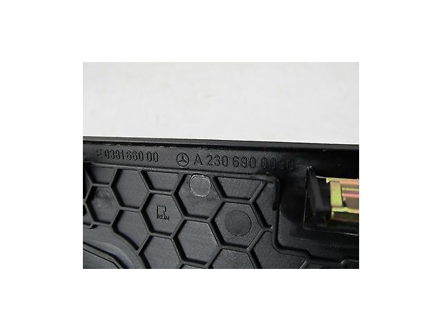 2003-2006 MERCEDES BENZ SL500R R230 OEM REAR CENTER SPEAKER GRILLE COVER TRIM