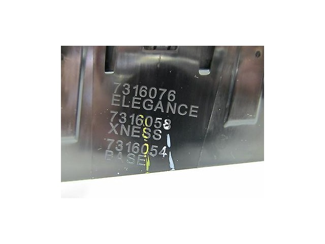 2014-2015 BMW X6 F16 OEM RIGHT FRONT PASSENGER SIDE KIDNEY GRILLE AIR FLOW BLACK